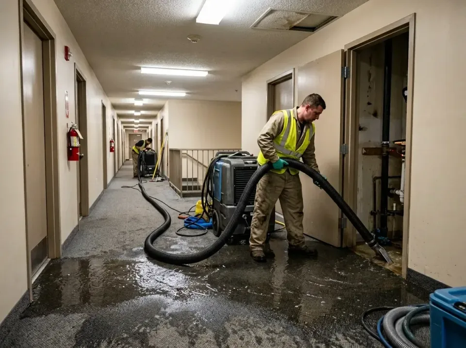 multi-unit-apartment-hallway-f-005 — frequently asked questions, Emergency Burst Pipe Water Extraction & Removal in Hauppaug…